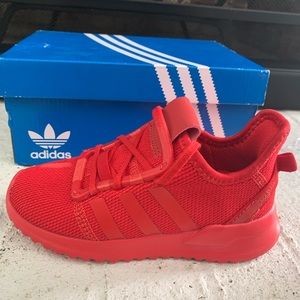 Kids Red Adidas Originals.